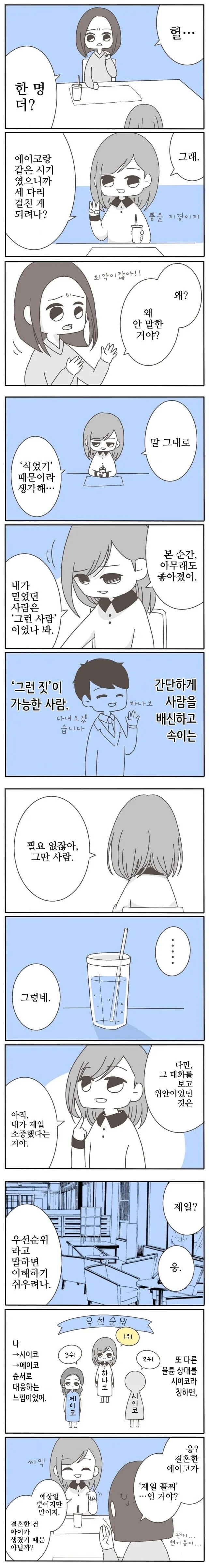 남편이 중학교 동창과 바람피워서 이혼하는 만화 - 이미지 24