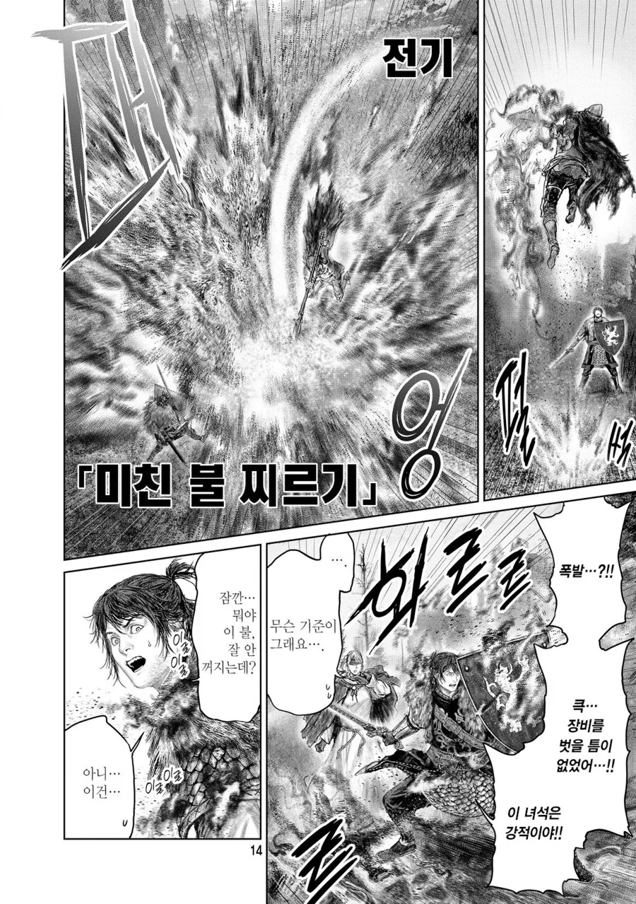 엘든링)여전히 미쳐버린 퀄리티를 보여주고 있는 공식만화 - 이미지 2