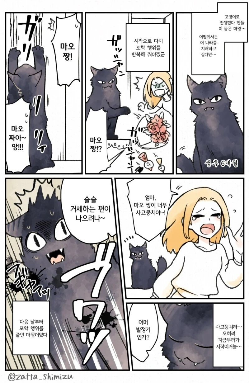 고양이로 전생한 마왕.manga - 이미지 2
