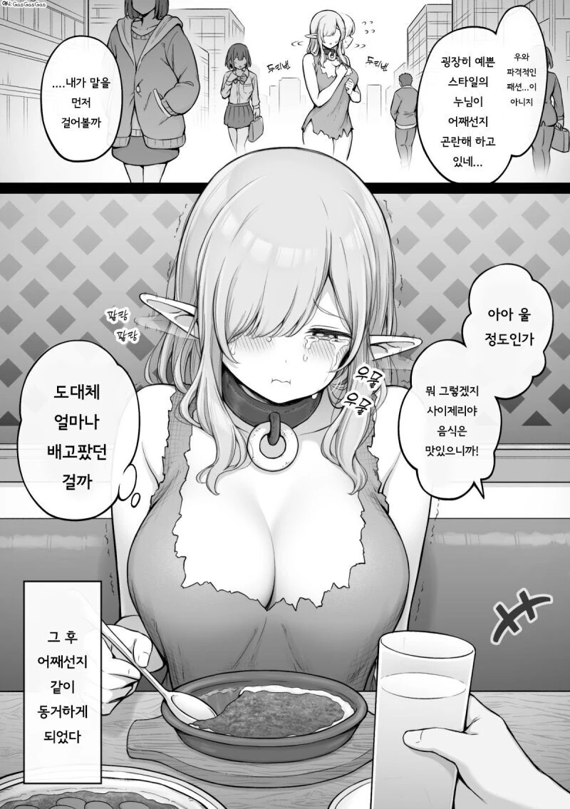 엘프 ㄴㅇ를 도와주는 만화