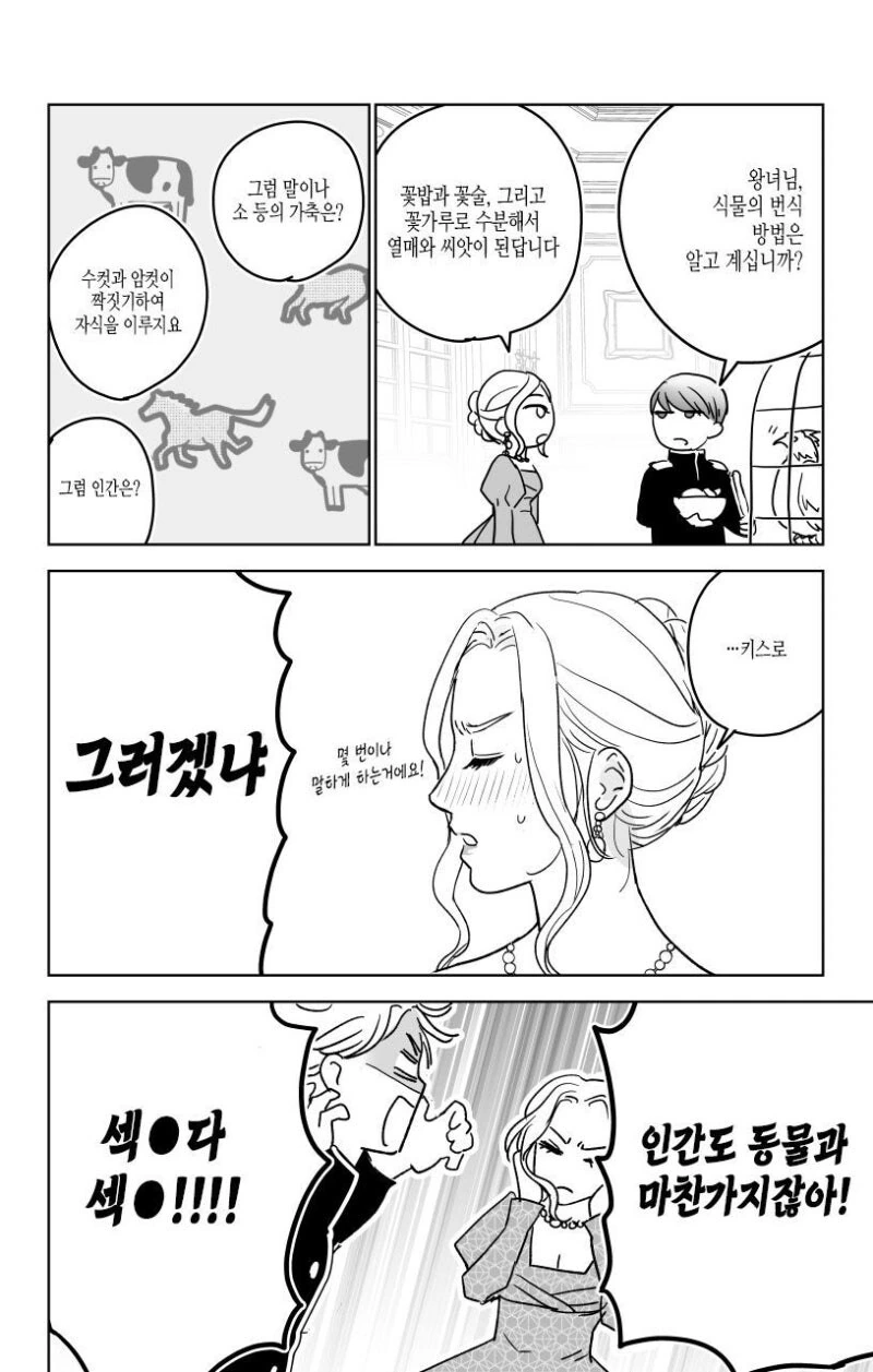 성지식 제로 공주님을 ㅇㅅ시키는 만화 - 이미지 3