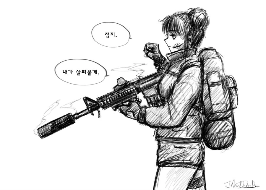 [소녀전선] 어느 그리폰 기지의 일상 모음 - 이미지 6