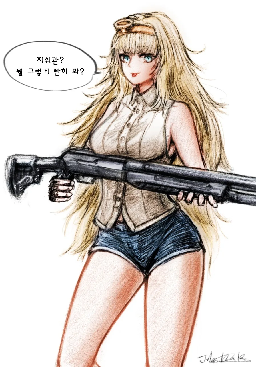 [소녀전선] 어느 그리폰 기지의 일상 모음 - 이미지 18