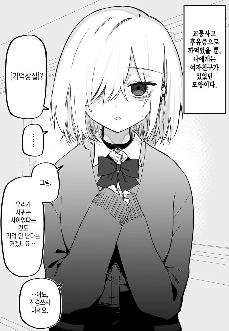 기억상실에 걸린 나에게 여친이 있었던 모양이다 만화