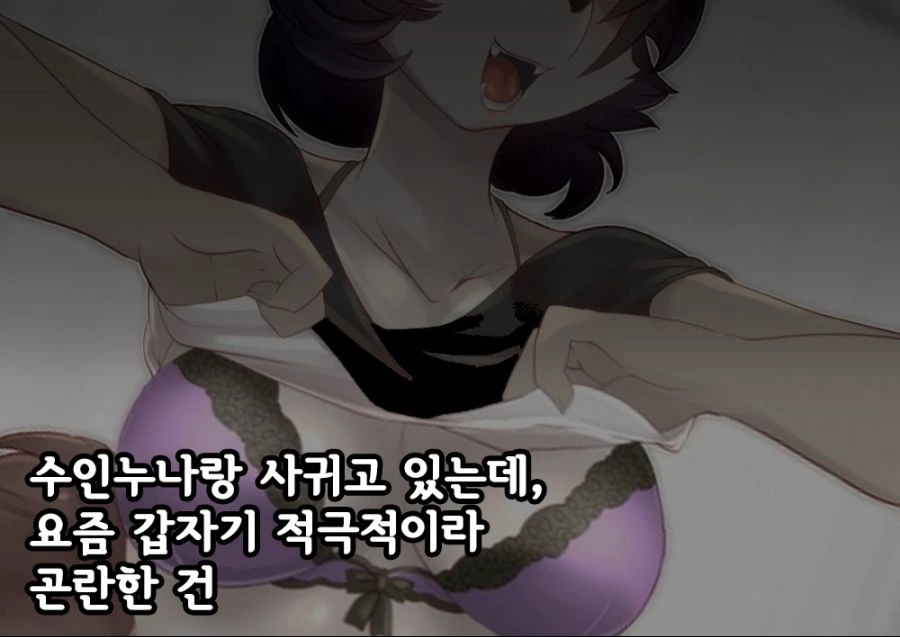 ㅎㅂ) 게임하는게 자꾸벗는 눈나.manga