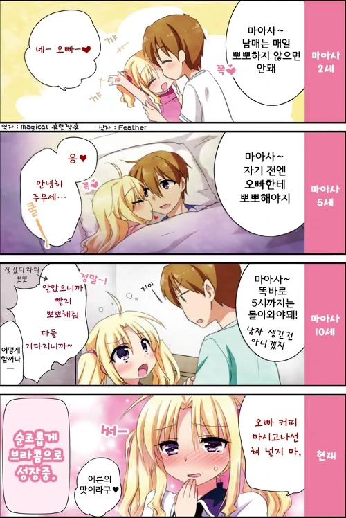 여동생 뽀뽀하는 만화.manga