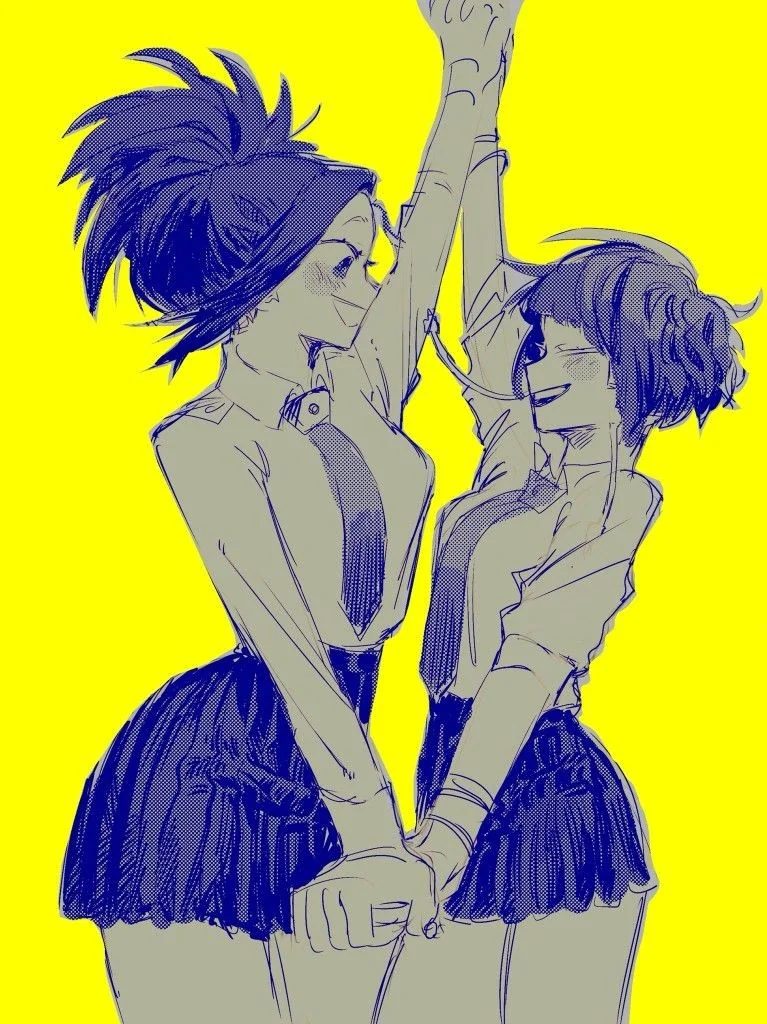 여고생 백합짤로 달린드아.manga - 이미지 9
