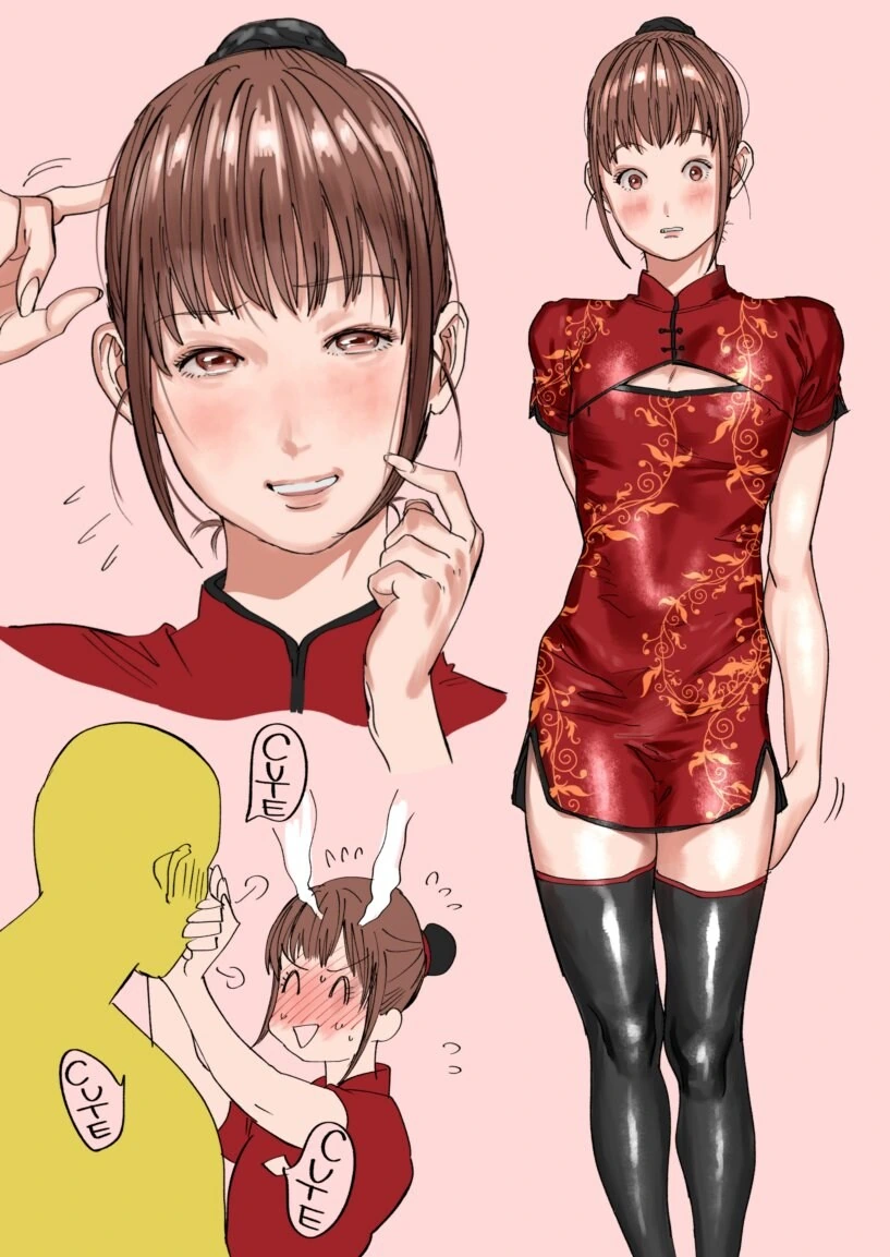 너무 예쁜 ㄴㅈㅇ 친구에게 차이드 드레스를 선물하는 만화 - 이미지 2