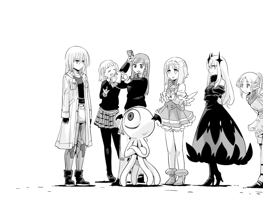 (암약) 수장님 만화 주인공들 단체 사진.manga