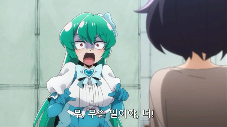 [마법소녀를동경해서]마지아 아주르를 맛사지 해주는 주인공 - 이미지 3