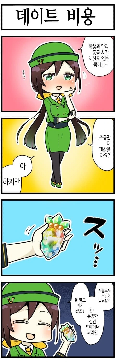 [말딸] 데이트 비용