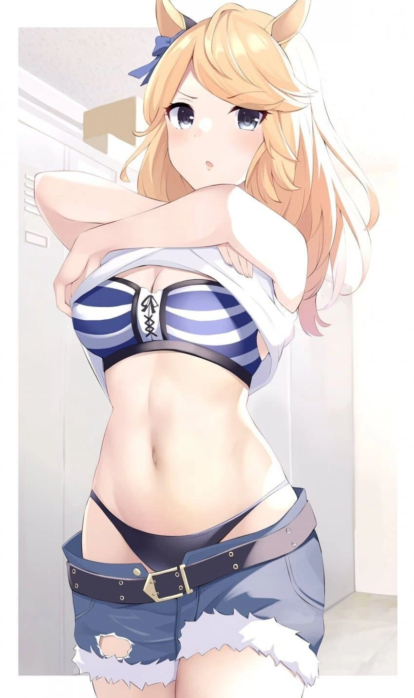 [말딸] 승부복을 ㅂㄹ 대용으로 쓰는 미친 말딸