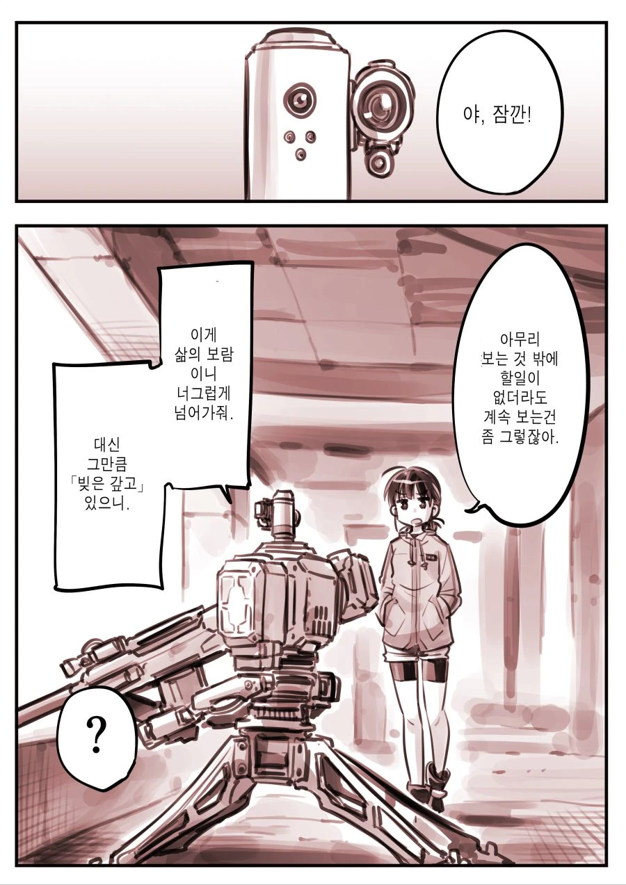 기관총이 ㄹㄹ를 사랑하는 만화 - 이미지 12