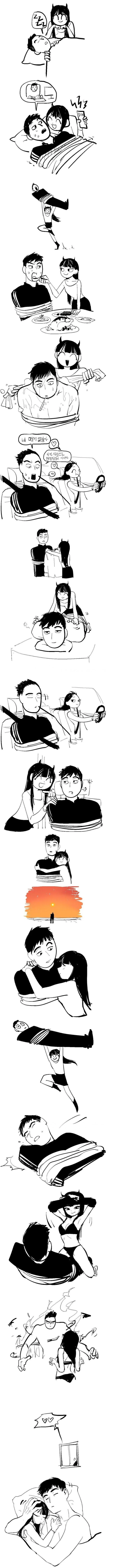 남친을 납치한 여친 manhwa