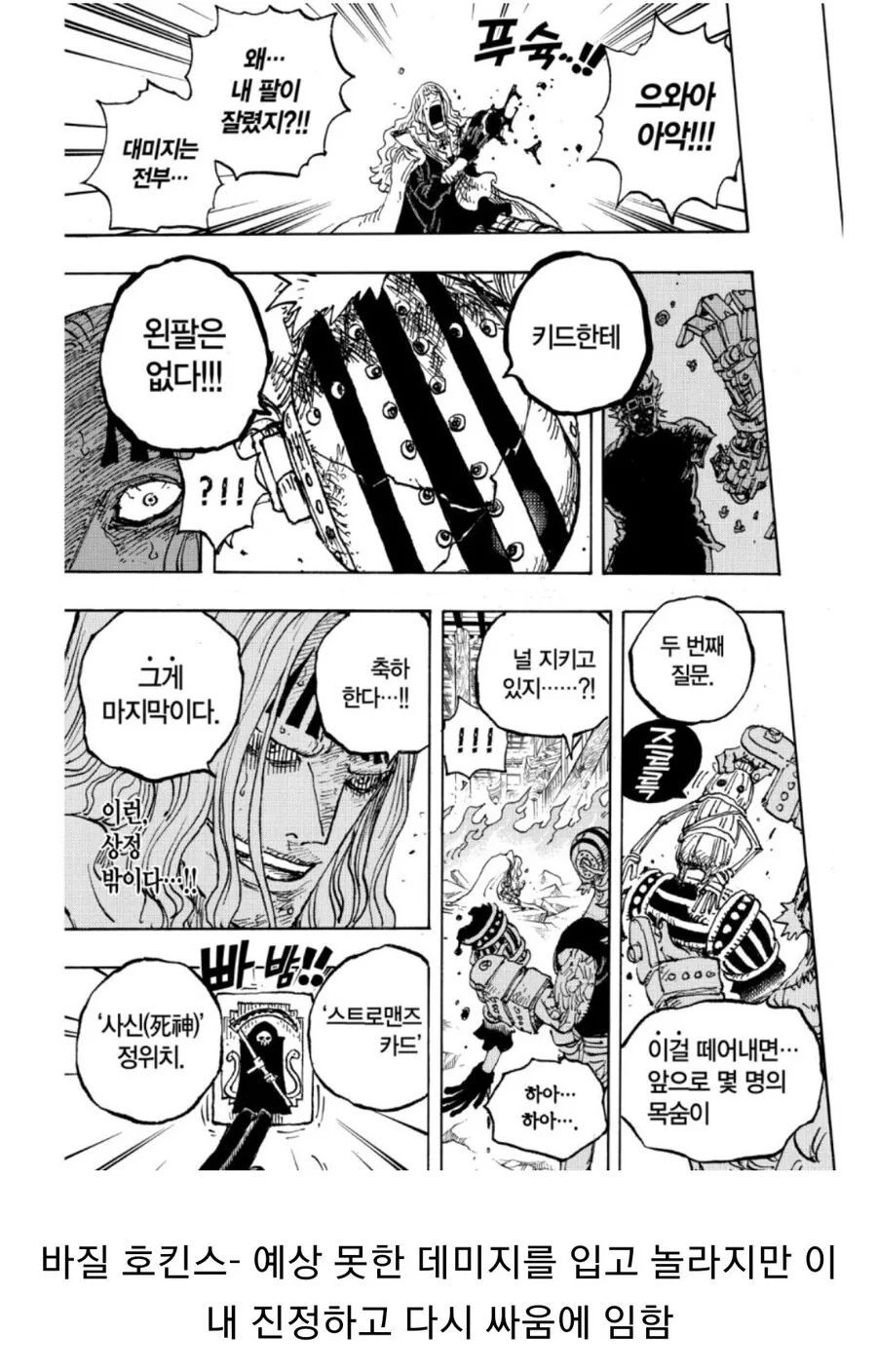 원피스)팔이 잘리면 보이는 흔한 반응들 - 이미지 9
