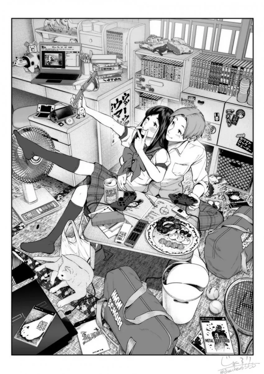 소꿉친구 ㅇㅅ시키는 만화 - 이미지 2
