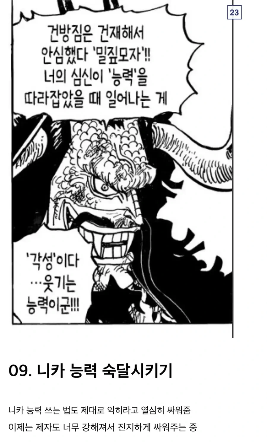 원피스)참스승 카이도 분석.manga - 이미지 19