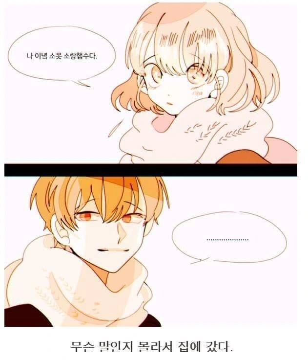 옆집 여자애가 고백하는 만화