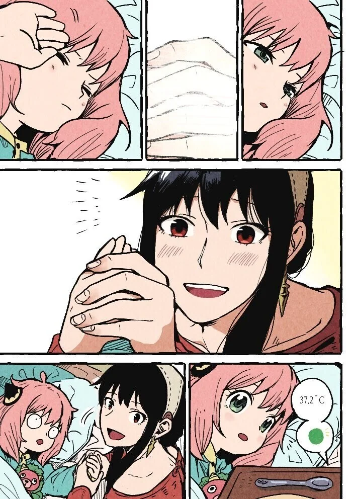 스파패) 감기에 걸린 아냐 만화.manhwa - 이미지 11