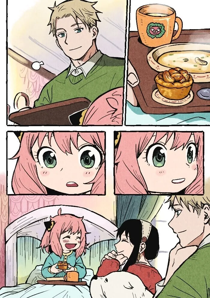 스파패) 감기에 걸린 아냐 만화.manhwa - 이미지 12