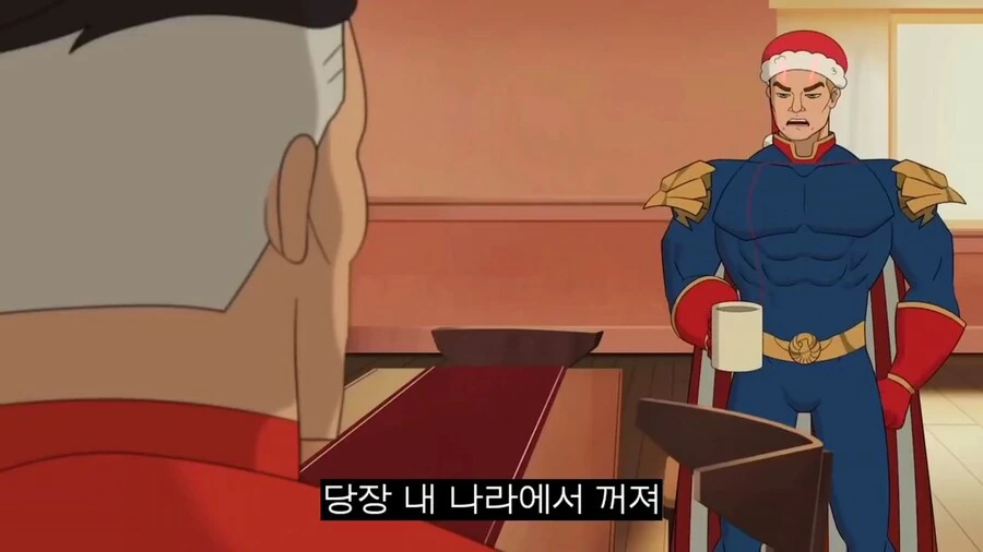 약혐) 옴니맨vs홈랜더를 구현한 애니메이션 - 이미지 11