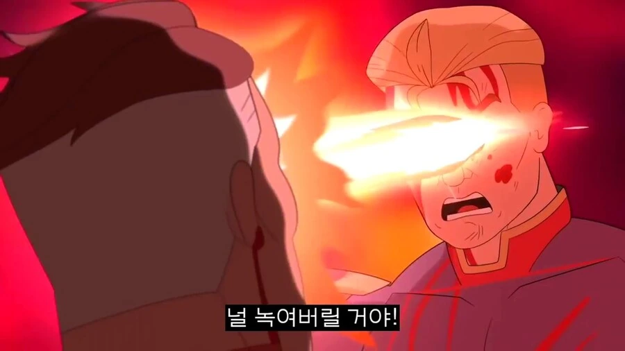 약혐) 옴니맨vs홈랜더를 구현한 애니메이션 - 이미지 34