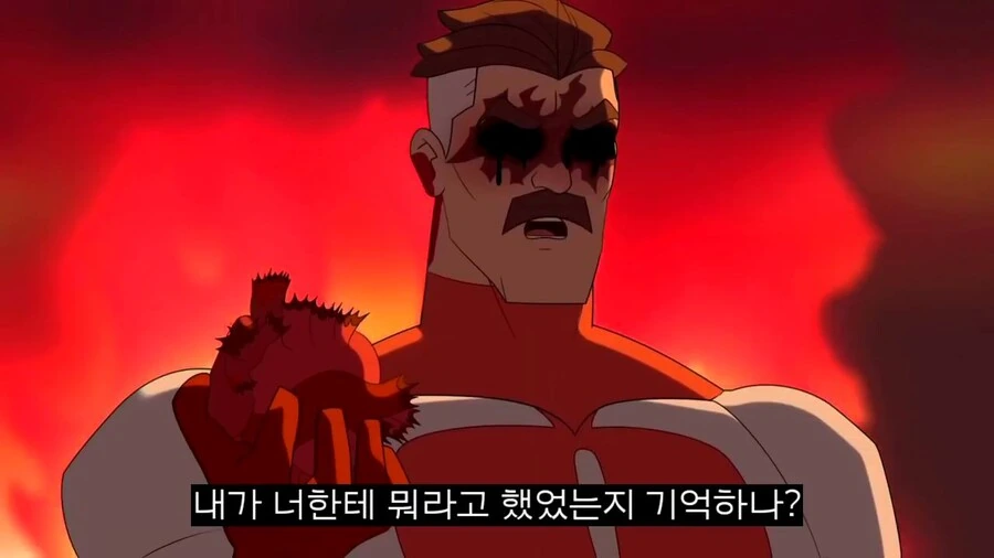약혐) 옴니맨vs홈랜더를 구현한 애니메이션 - 이미지 40