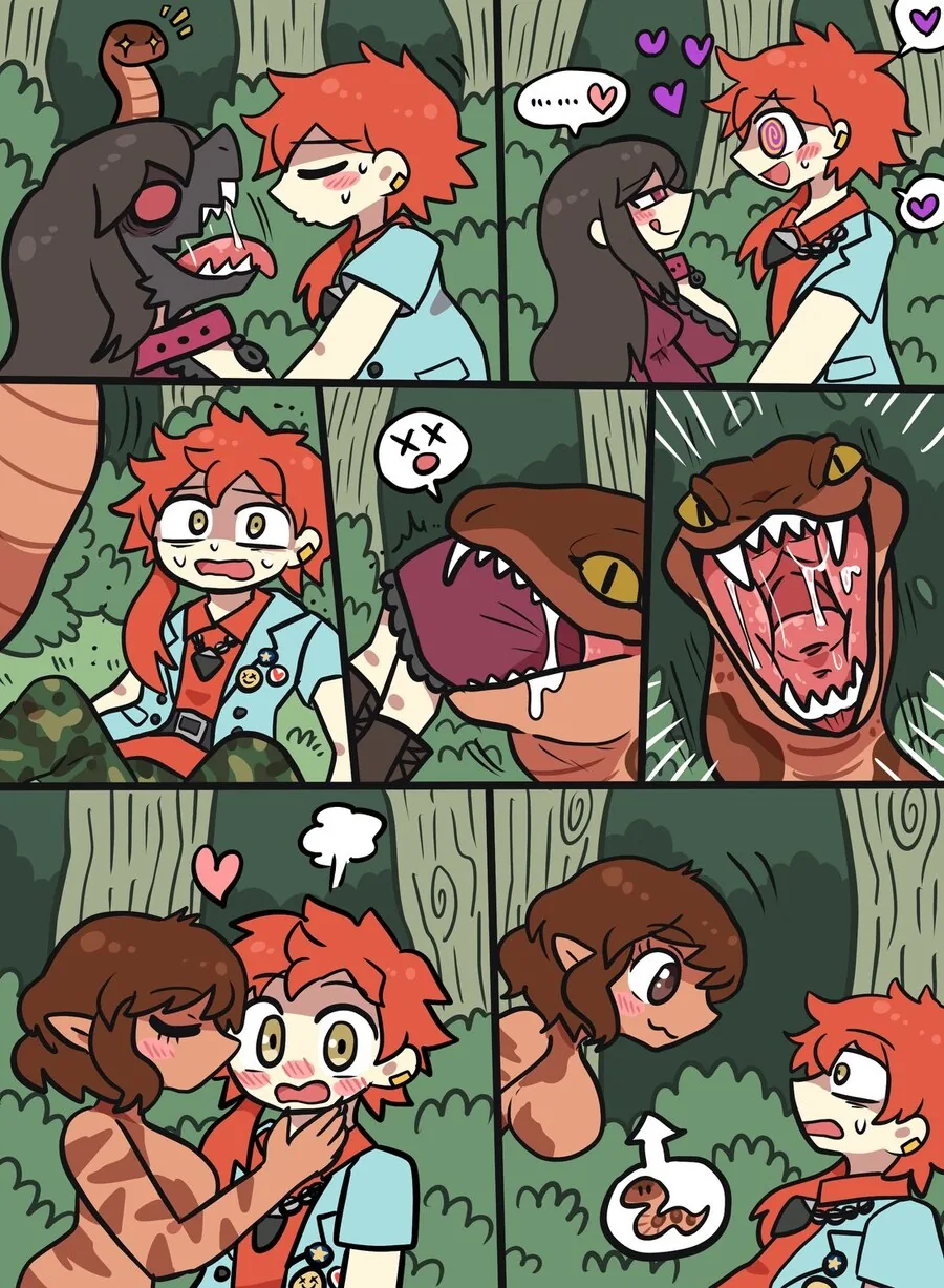 뽀뽀하는 만화