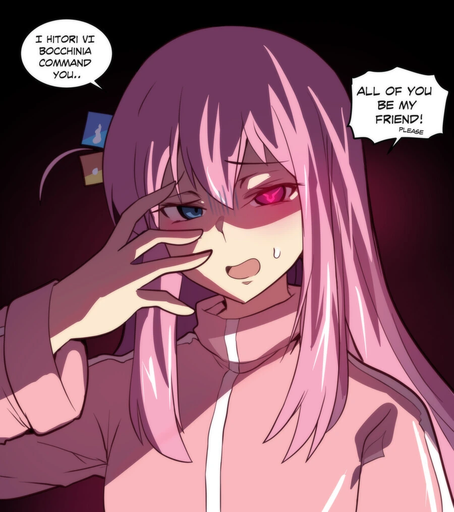 봇치더락) 기아스를 손에 넣은 봇치짱