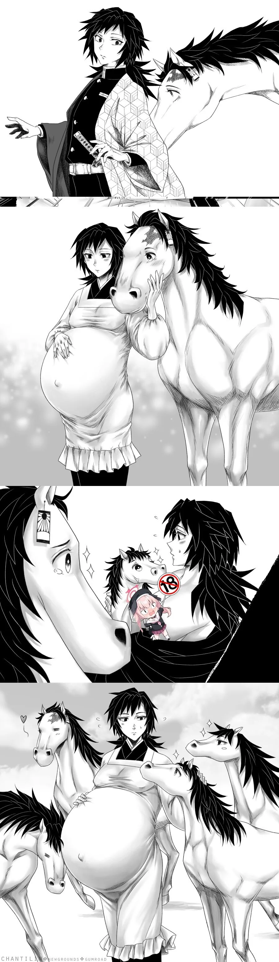 기유가 말지로에게 ㅇㅅ당하는 manhwa