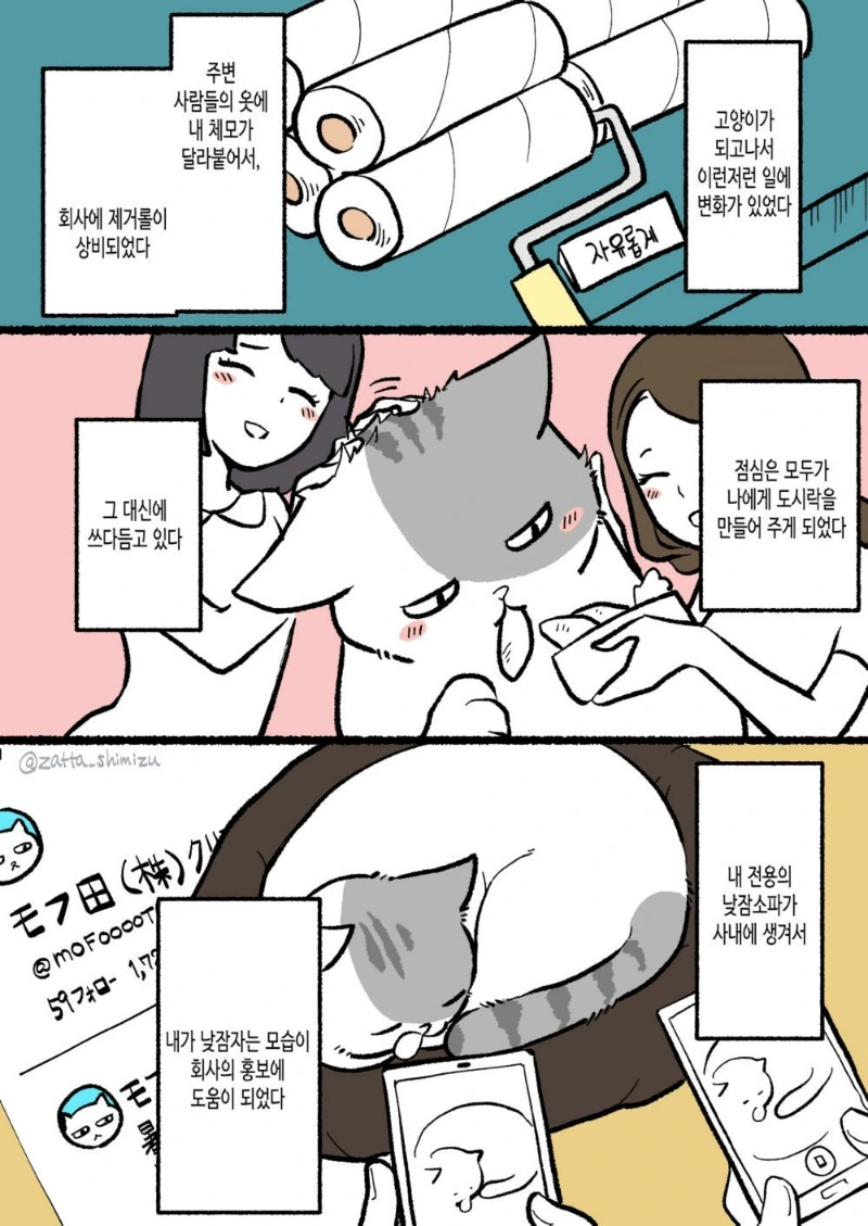 고양이가 되어버린 만화.MANGA - 이미지 3