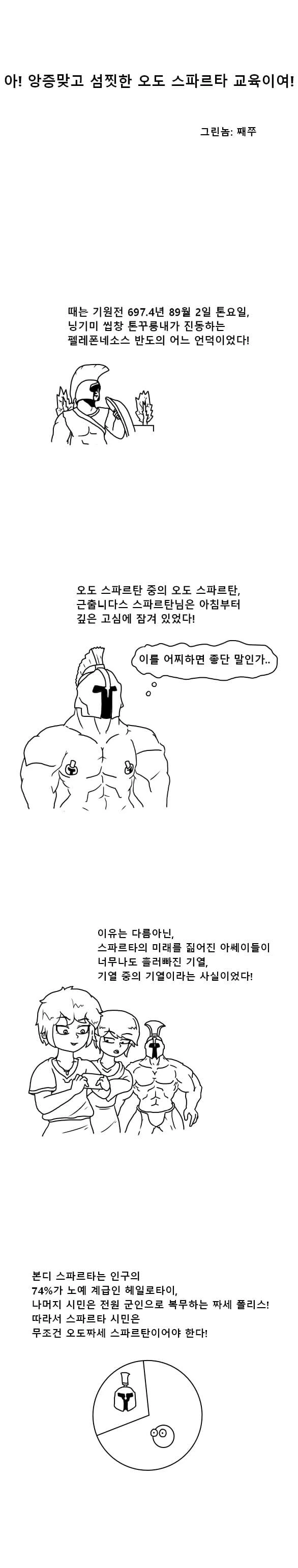 아! 앙증맞고 섬찟한 오도 스파르타 교육이여!.manhwa