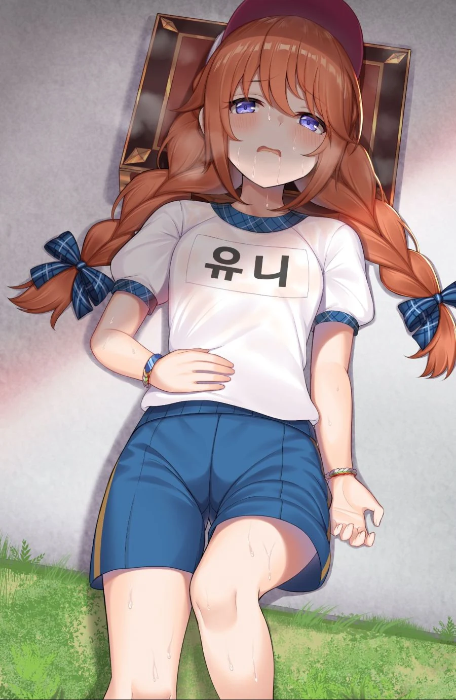 프리코네) 땀에 젖은 유니선배짤.manga