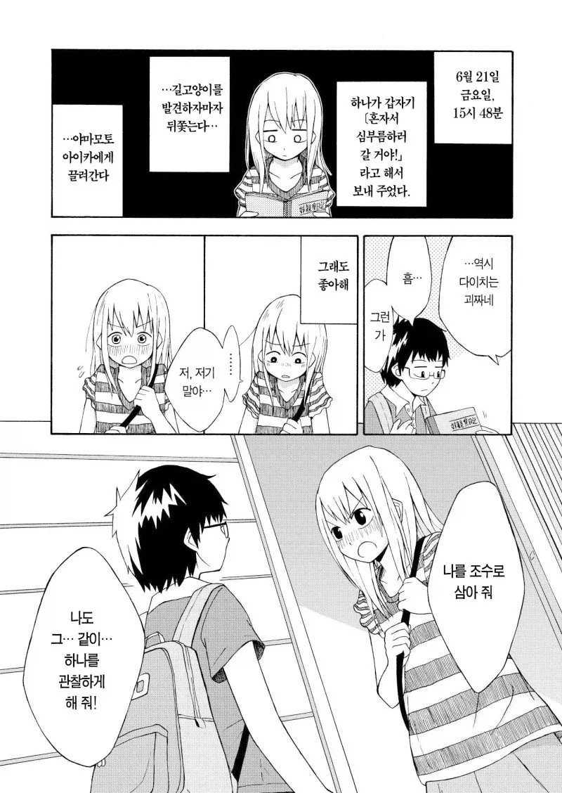 짝사랑하는 남자애는 여동생 관찰 일지를 쓴다.manga - 이미지 11