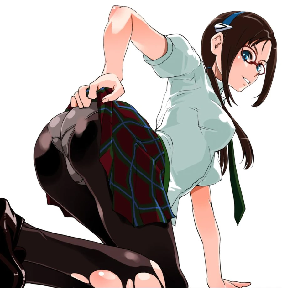 상대를 유혹하는 안경녀.manga