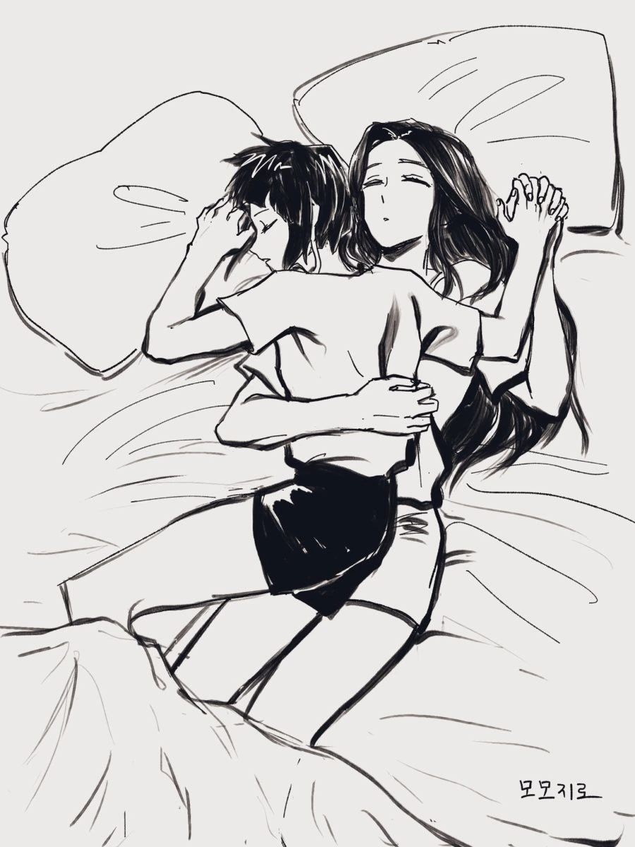 여고생 둘이 찐하게 애정표현하는 짤들.manga - 이미지 2