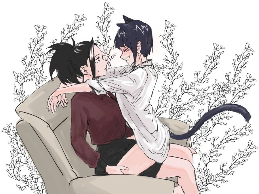 여고생 둘이 찐하게 애정표현하는 짤들.manga - 이미지 6