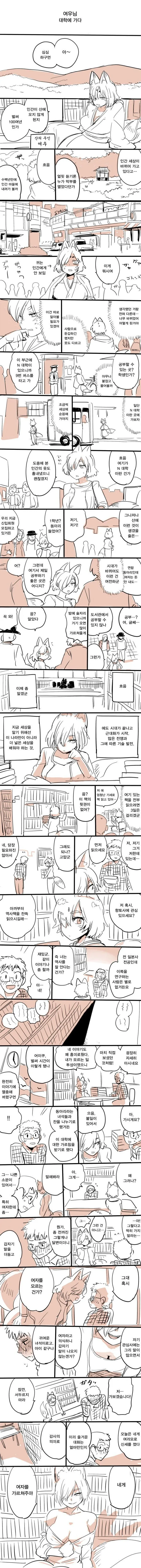 [ㅎㅂ] 여우님 대학을 가다.manga