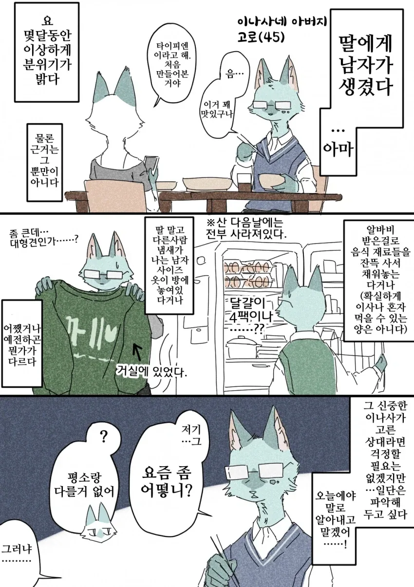 퍼리)호랑이랑 고양이 수인 백합 만화.manhwa - 이미지 15