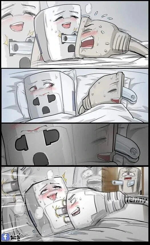 접지의 중요성을 보여주는 만화