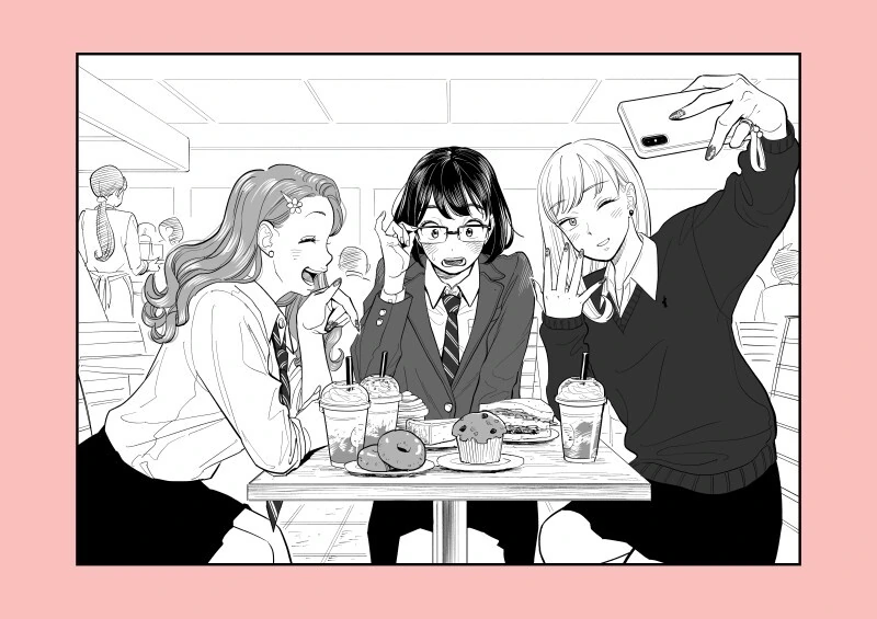 갸루들이 미술부 찐따 괴롭히는 만화.manga - 이미지 5