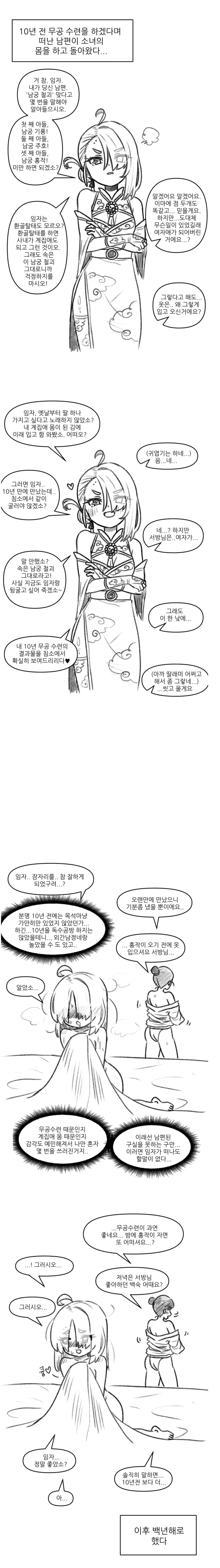 남편이 환골탈퇴 후 TS되서 돌아온 만화.manga