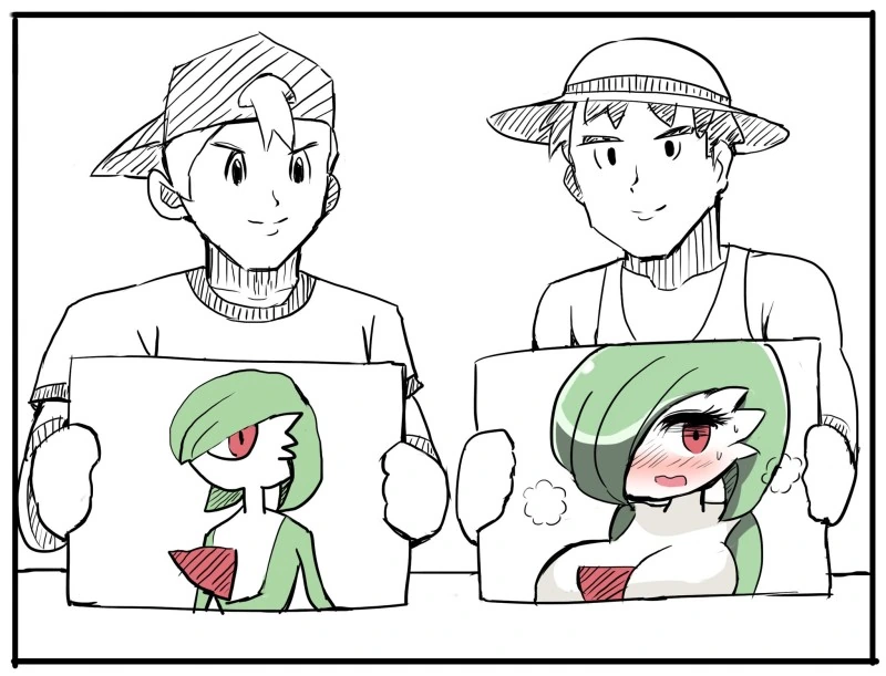 포켓몬) 나 : 둘다 제정신은 아니니까 여경누나를 부르자.manga