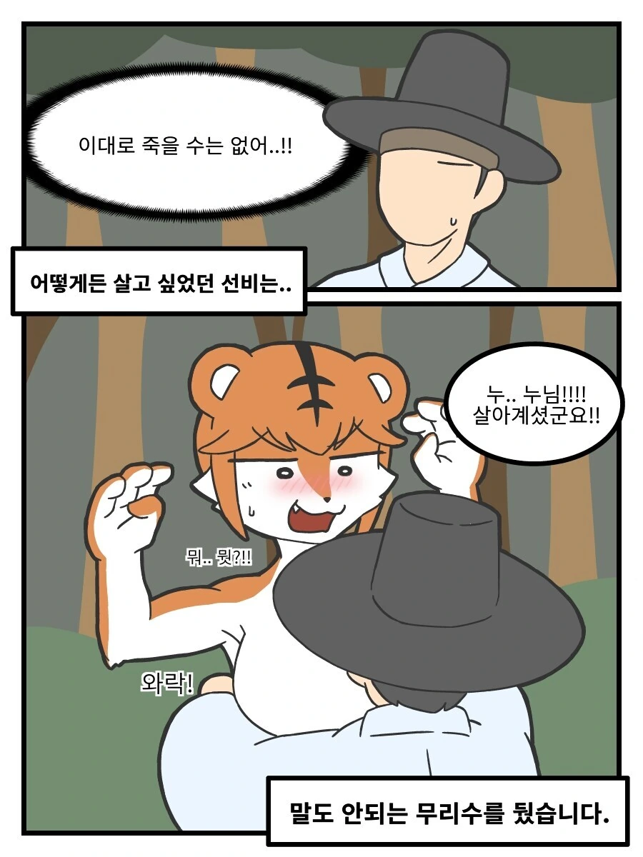 많이 수상한 호랑이 누님 만화 - 이미지 3