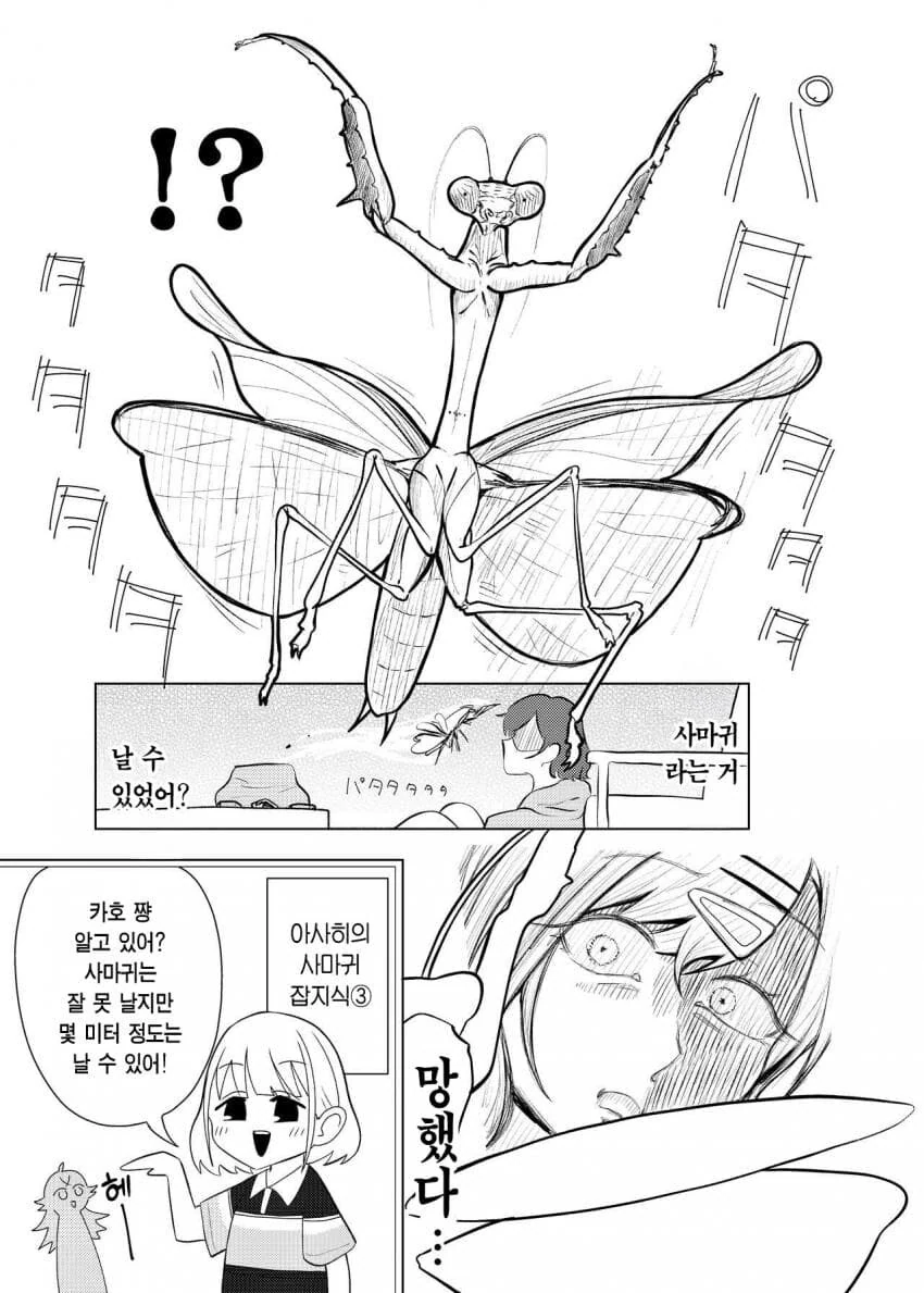 @) 히구치 vs 사마귀.manga - 이미지 16