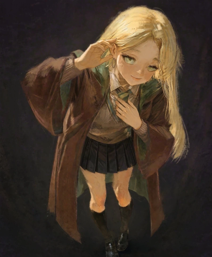 해리포터) 색감이 신기한 말포이 TS 그림.JPG
