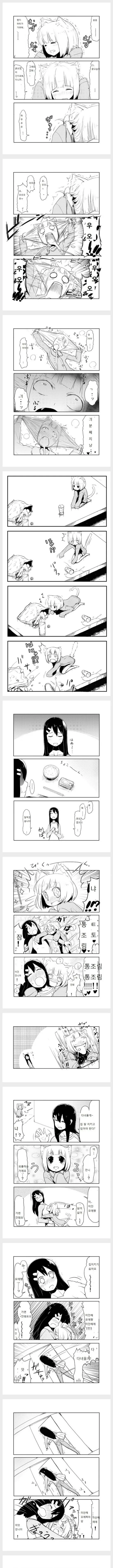 실제로 고양이를 키우면 벌어지는 일.Manga - 이미지 4