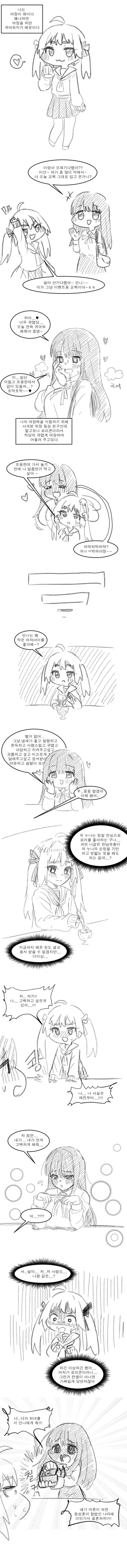 여장ㅅㅌ가 미녀누님 속여서 친구하는 만화.manwha - 이미지 2