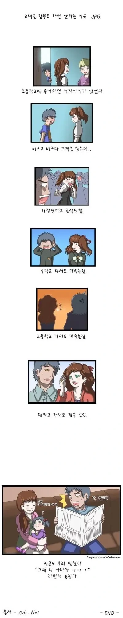 초딩때 고백을 함부로 하면 안되는 이유.manhwa