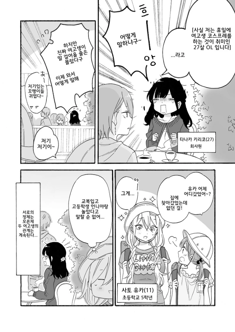 여고생 코스프레하는 만화.manga - 이미지 2